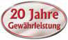 20 Jahre Gew�hrleistung